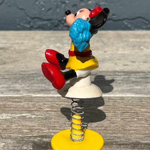 VINTAGE DISNEY MINNIE MOUSE SPRING POP UP TOY - Picture 5 of 8